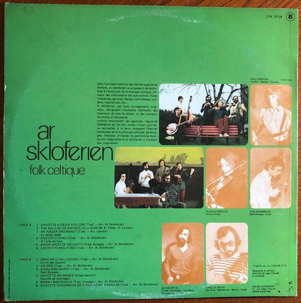 Ar Skloferien -Folk Celtique