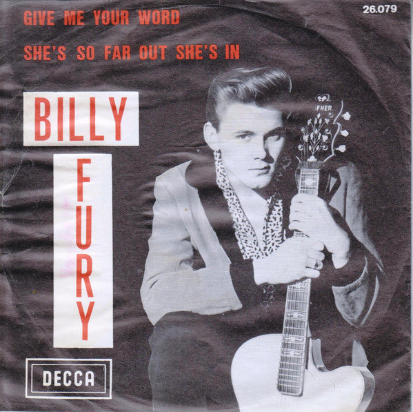 Billy Fury -Give Me Your Word