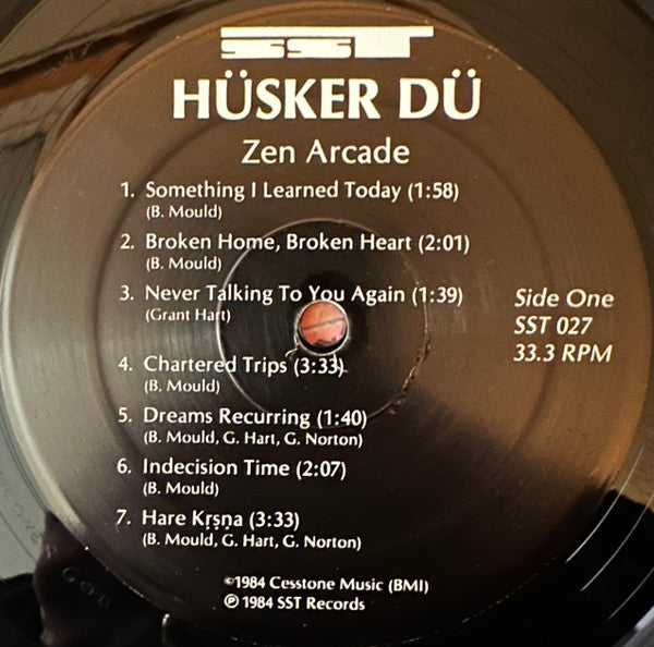 Hüsker Dü -Zen Arcade