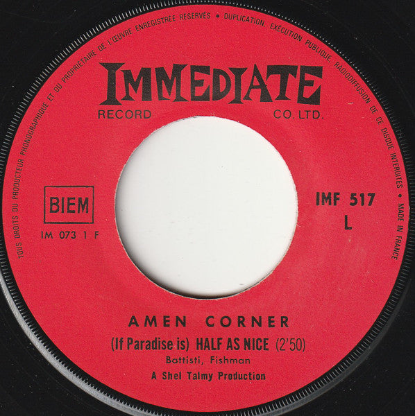 Amen Corner -(If Paradise Is) Half As Nice