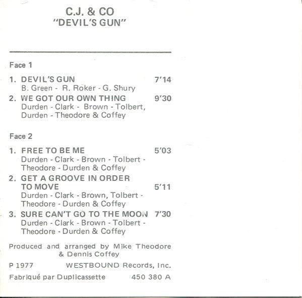 C.J. & Co -Devil's Gun