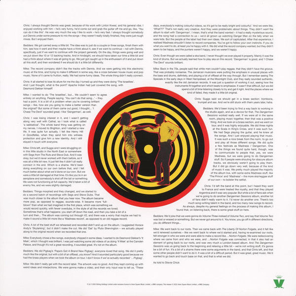 Madness -The Dangermen Sessions (Volume One)