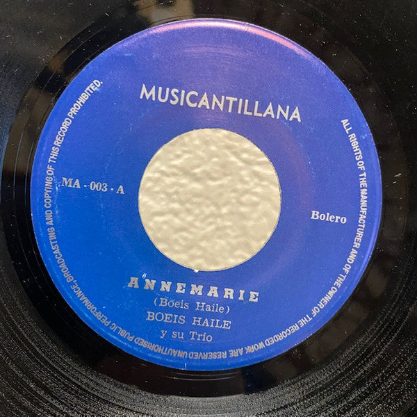Boeis Haile Y Su Trio -Annemarie