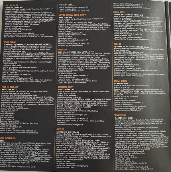 Various - Shang-Chi And The Legend Of The Ten Rings (The Album)