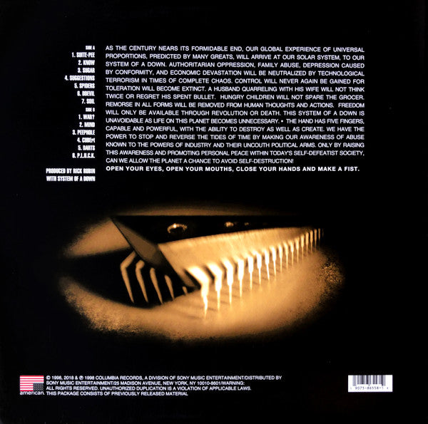 System Of A Down -System Of A Down