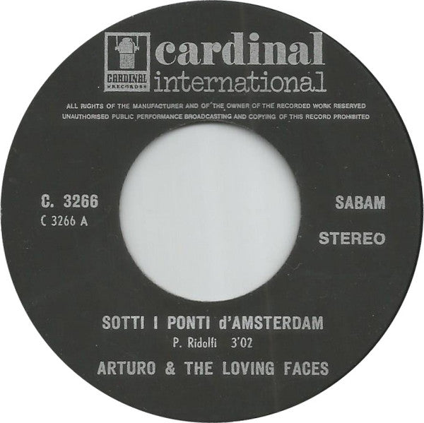 Arturo &amp; The Loving Faces - Sotto I Ponti D'Amsterdam