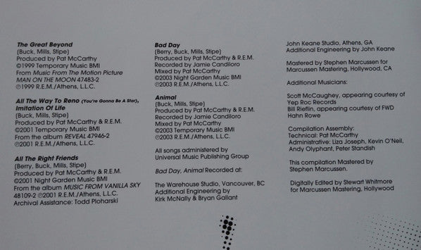 R.E.M. -In Time: The Best Of R.E.M. 1988-2003