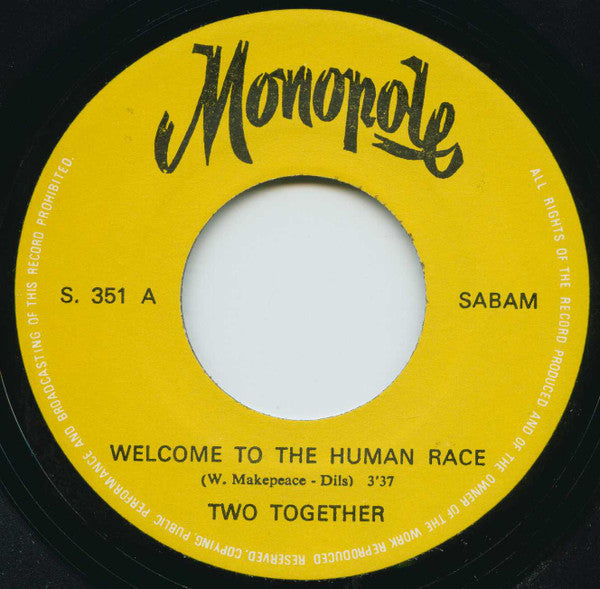 Two-Together -Welcome To The Human Race