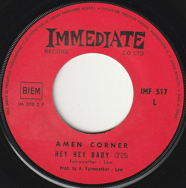 Amen Corner -(If Paradise Is) Half As Nice