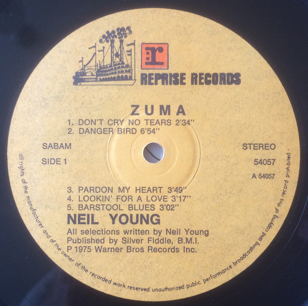 Neil Young With Crazy Horse -Zuma