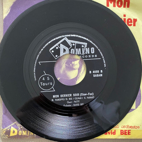 Patty (40), David Bee And His Orchestra -Lorsque / Mon Dernier Soir