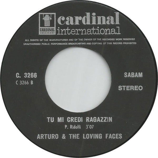 Arturo &amp; The Loving Faces - Sotto I Ponti D'Amsterdam