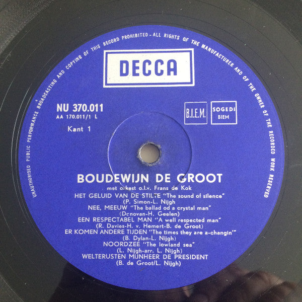 Boudewijn de Groot -Boudewijn De Groot