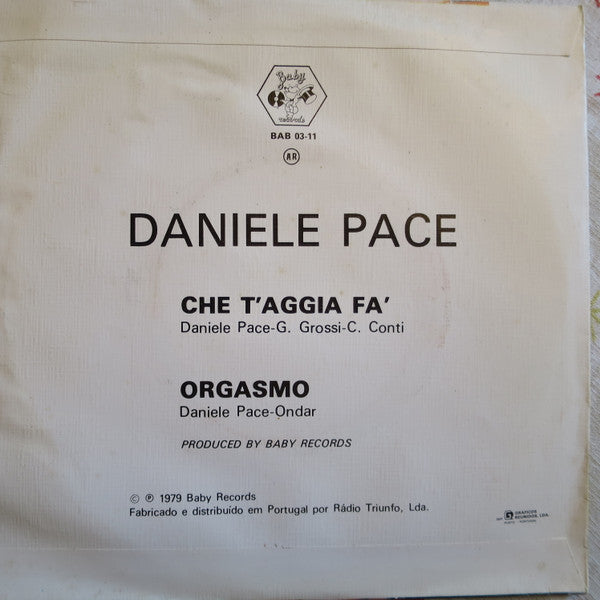 Daniele Pace -Che T'Aggia Fa'