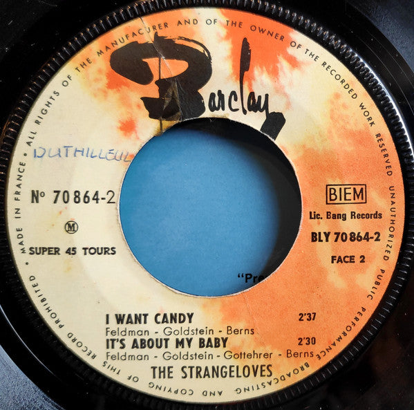 The McCoys, The Strangeloves -Hang On Sloopy