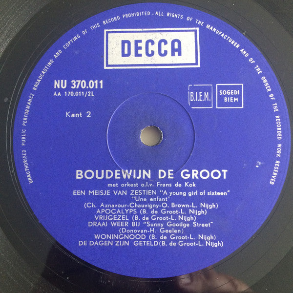 Boudewijn de Groot -Boudewijn De Groot