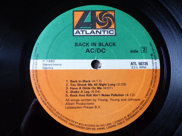 AC/DC -Back In Black