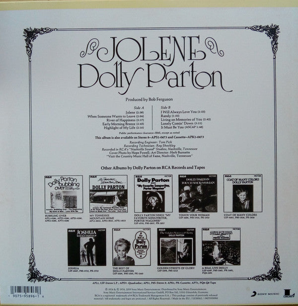 Dolly Parton -Jolene