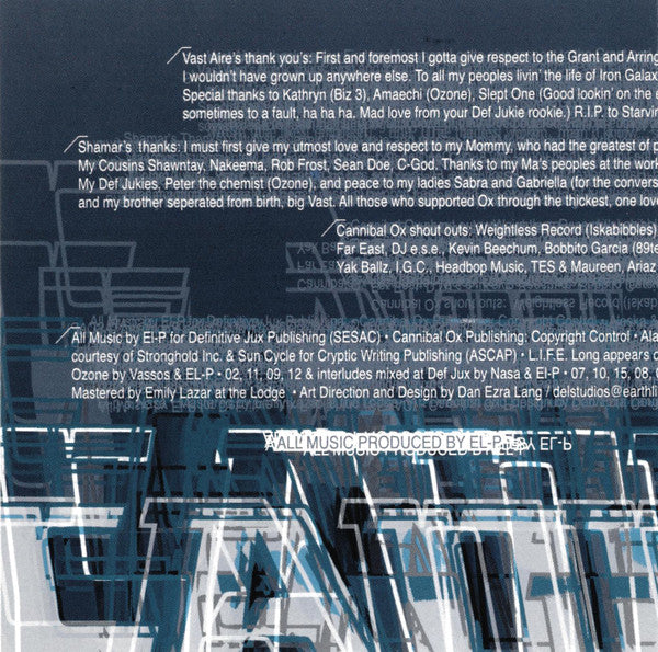 Cannibal Ox -The Cold Vein