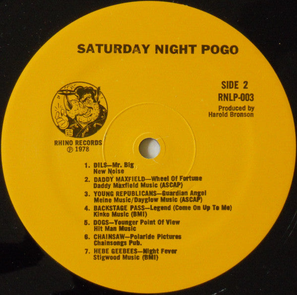 Various -Saturday Night Pogo