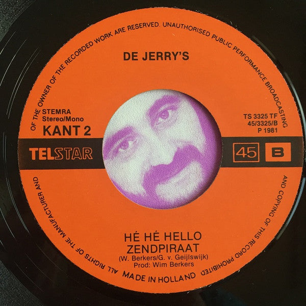 De Jerry's* -Een Piratenhart / He He Hello Zendpiraat