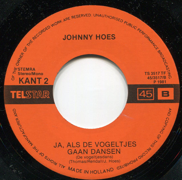 Johnny Hoes -De Poesjesdans