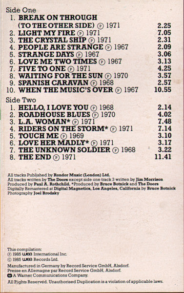 The Doors - The Best Of The Doors