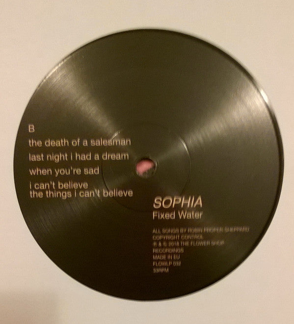 Sophia (3) -Fixed Water