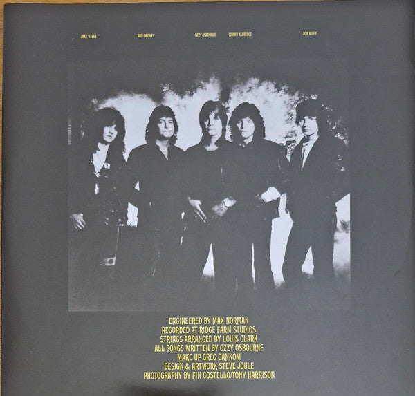 Ozzy Osbourne -Bark At The Moon