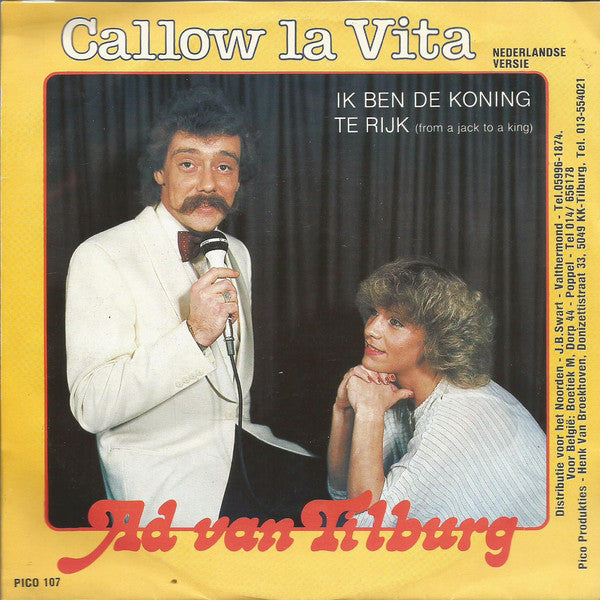 Ad van Tilburg - Callow La Vita