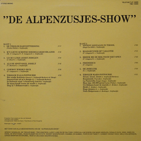De Alpenzusjes -De Alpenzusjes-Show