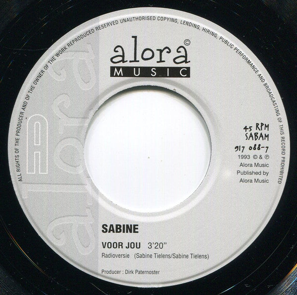 Sabine* -Voor Jou