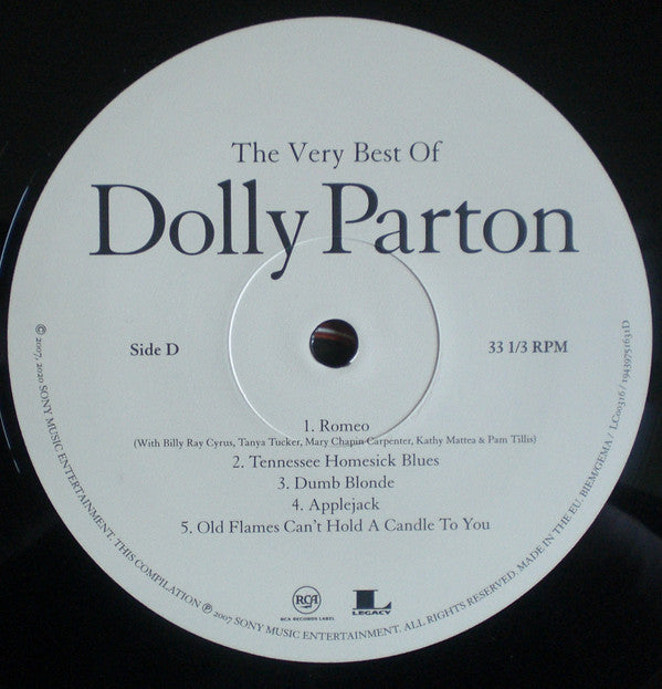 Dolly Parton -The Very Best Of Dolly Parton