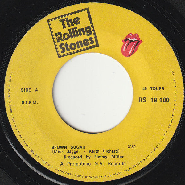 The Rolling Stones -Brown Sugar / Bitch / Let It Rock