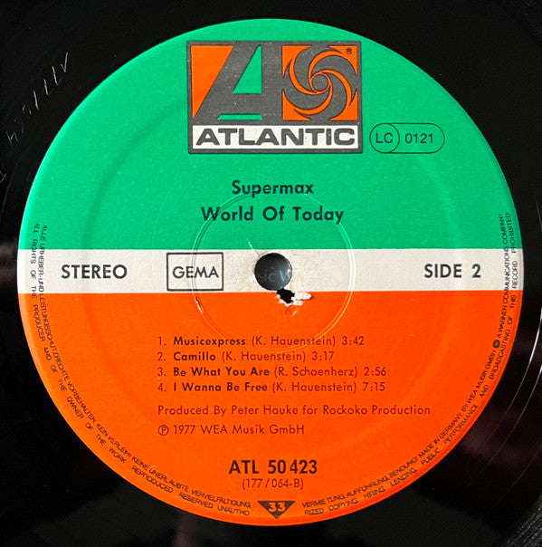 Supermax -World Of Today
