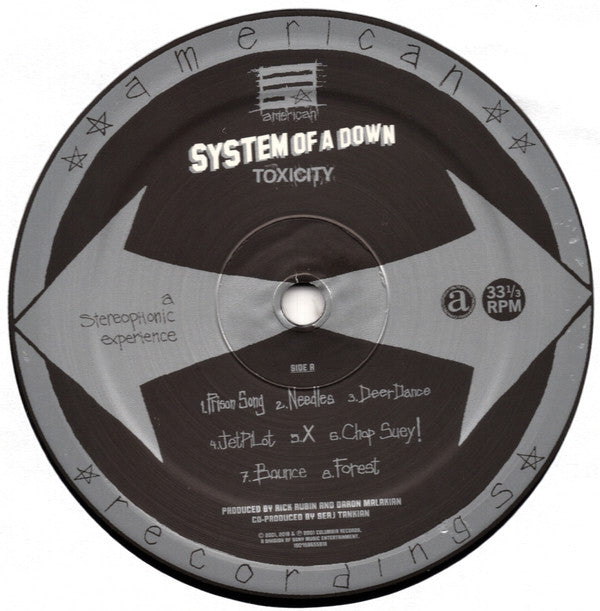 System Of A Down -Toxicity