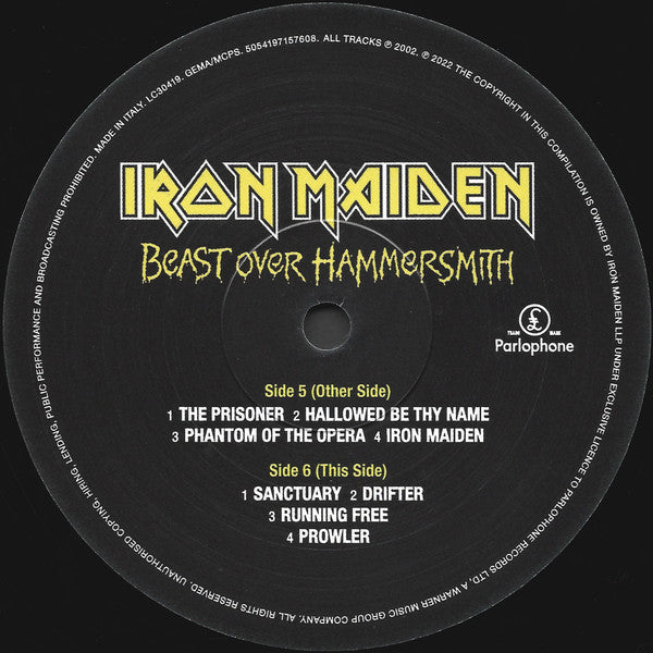 Iron Maiden -The Number Of The Beast / Beast Over Hammersmith