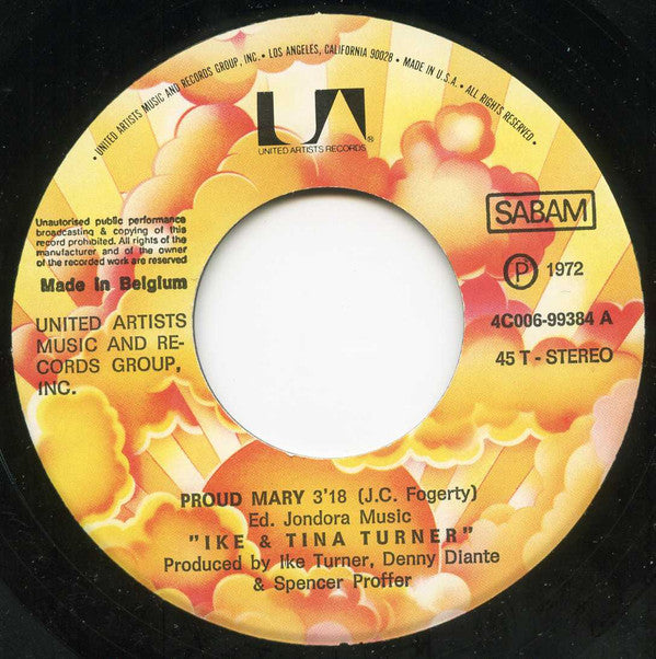 Ike & Tina Turner -Proud Mary / Nutbush City Limits