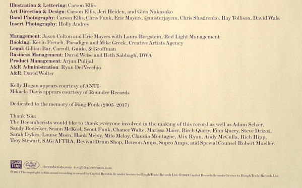 The Decemberists -I'll Be Your Girl