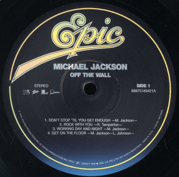 Michael Jackson -Off The Wall