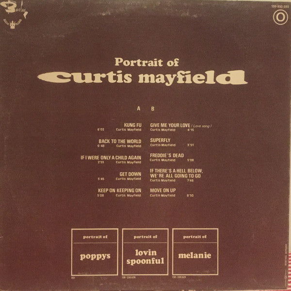 Curtis Mayfield -Portrait Of Curtis Mayfield