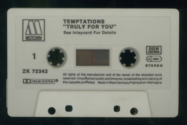 The Temptations -Truly For You
