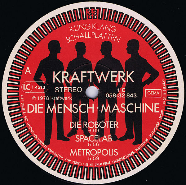 Kraftwerk -Die Mensch·Maschine