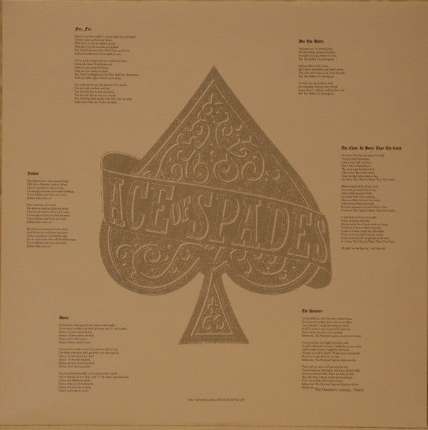 Motörhead -Ace Of Spades