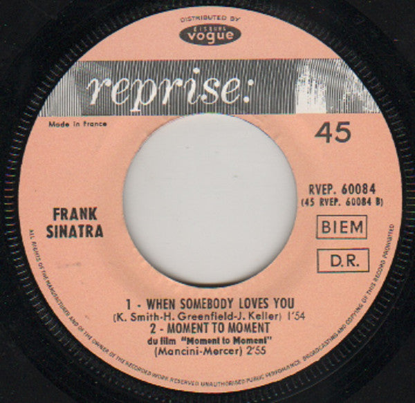 Frank Sinatra -Moment To Moment