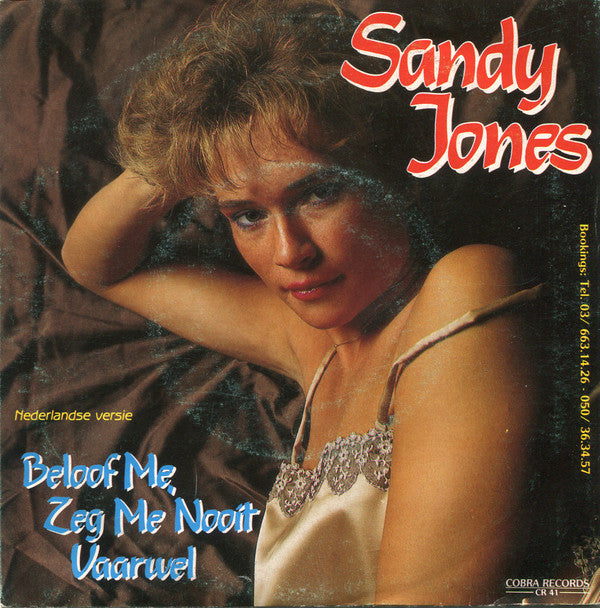 Sandy Jones (3) -Beloof Me, Zeg Nooit Vaarwel