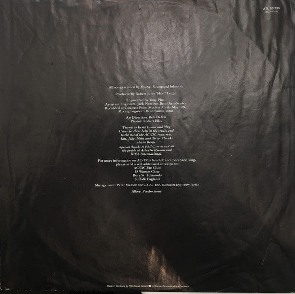 AC/DC -Back In Black