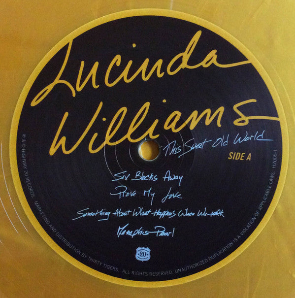 Lucinda Williams -This Sweet Old World