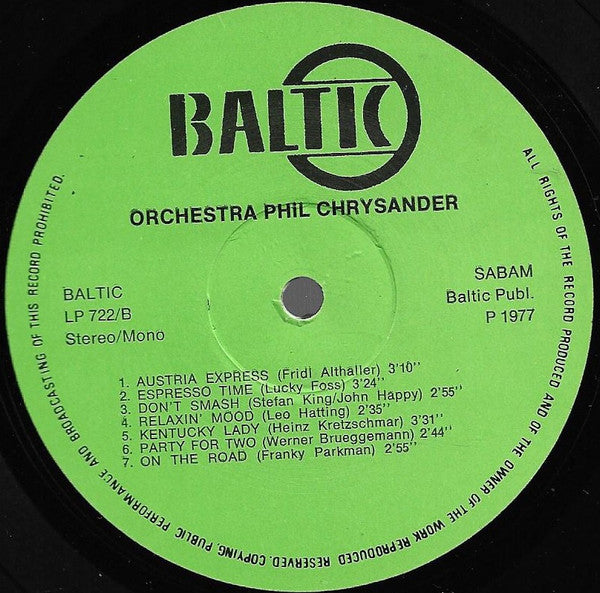 Various - Baltic International Music Recording Nr 722