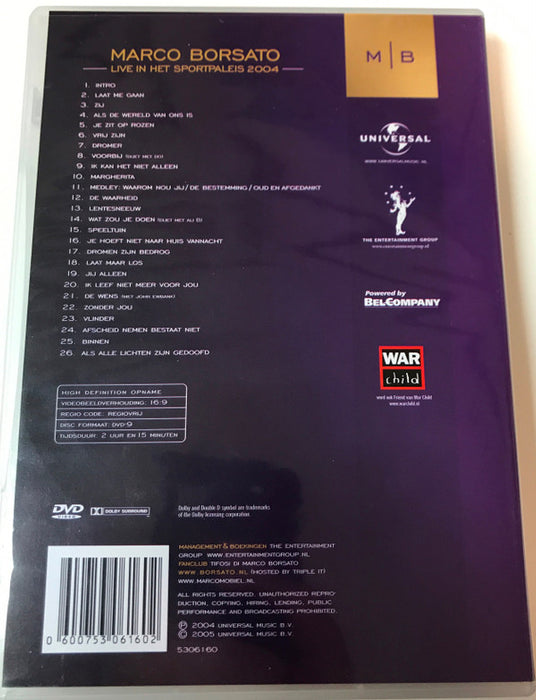 Marco Borsato -Live In Het Sportpaleis 2004